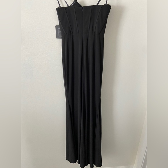Mac Duggal Anthropologie Strapless Sweeheart Jersey Gown - Picture 9 of 9